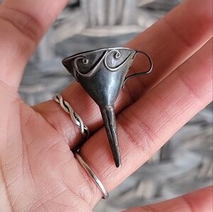 TAXCO 925 Sterling Silver Perfume Essential Oil perfume Elixir Apothecary Tool